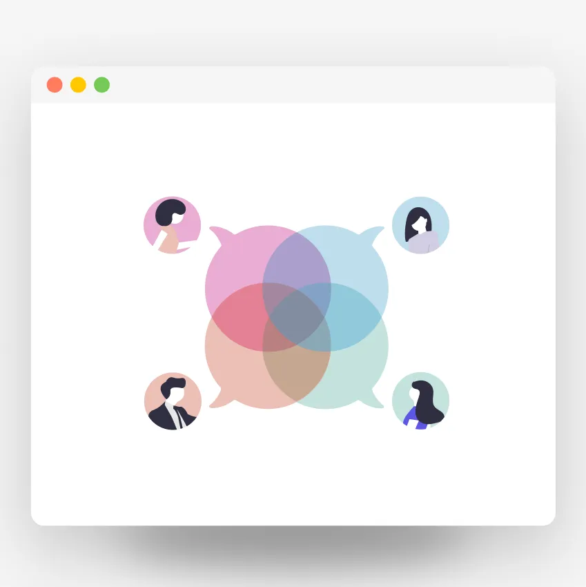 An ideal homepage mockup