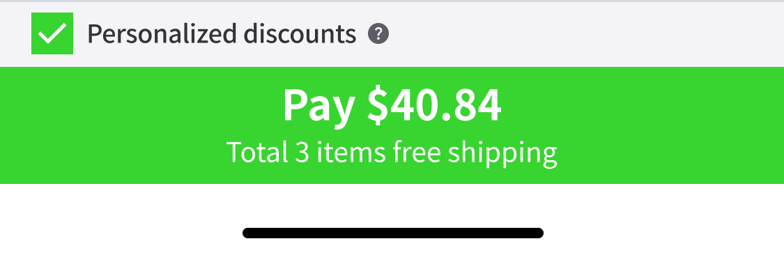Pay $40.84
