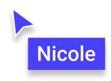 Nicole's mouse pointer
