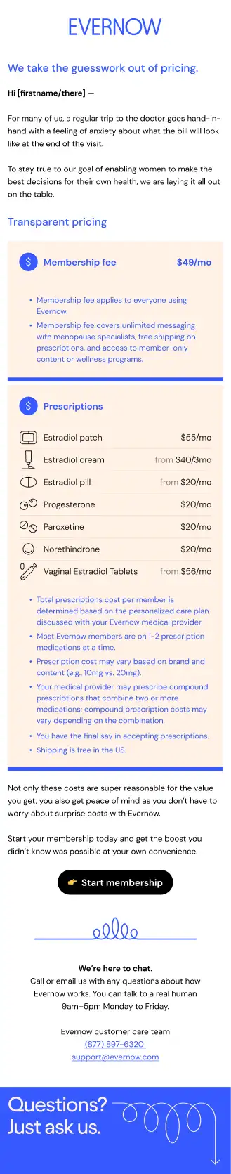 Email S3E04: We take the guesswork out of pricing.