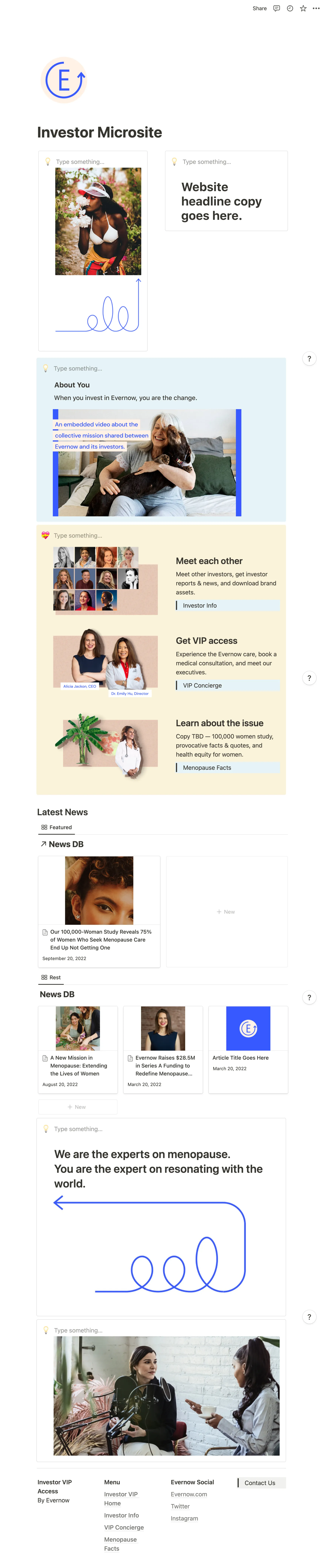 Editable Notion page screenshot