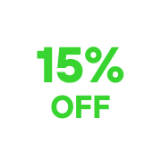 15% OFF