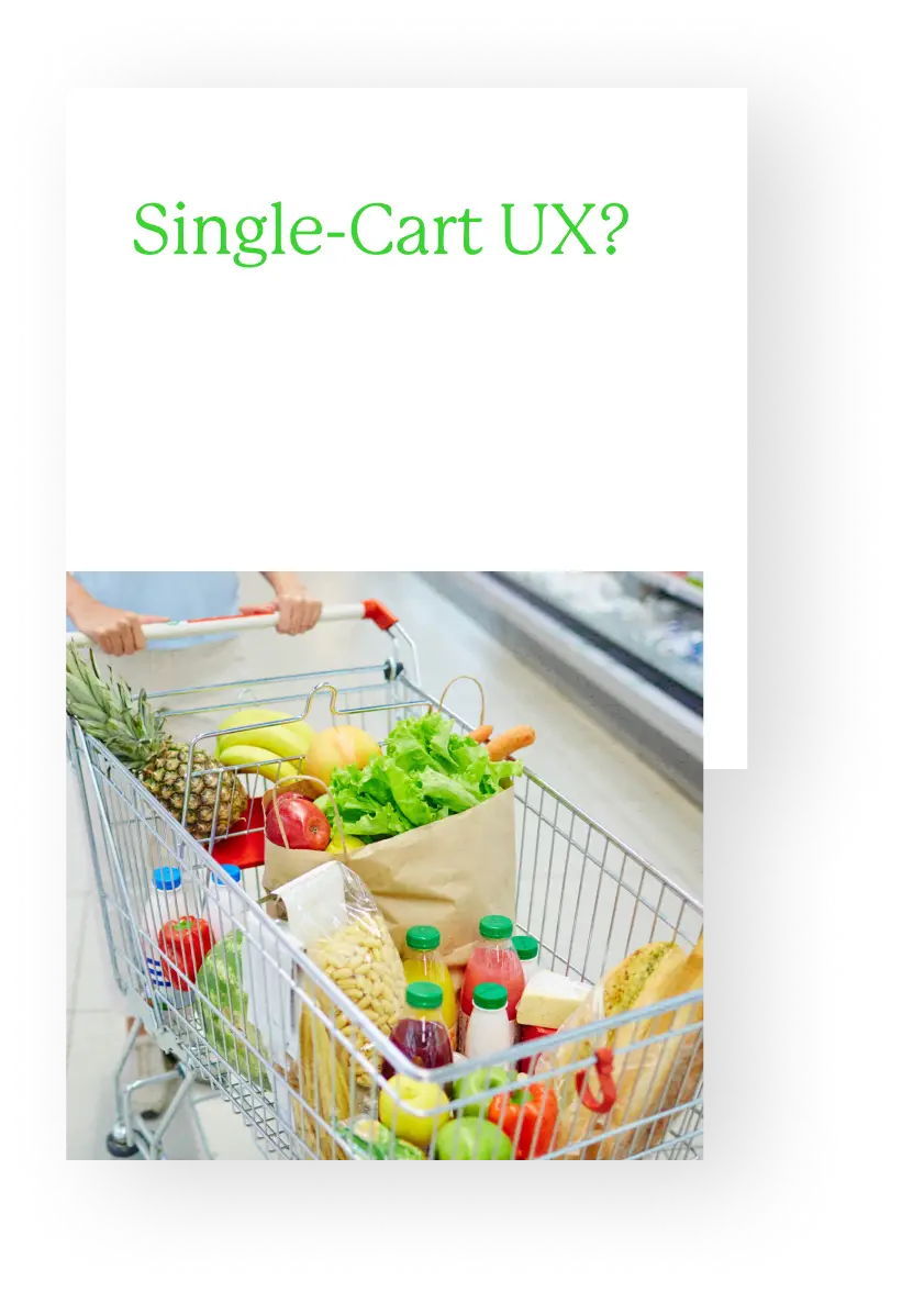 Single-Cart UX?